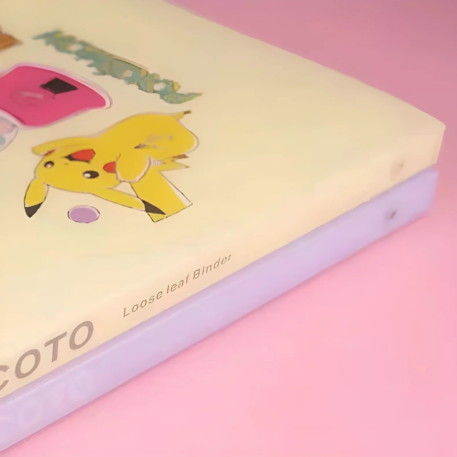 Pokemon Candy Quest B5 Binder Notebook