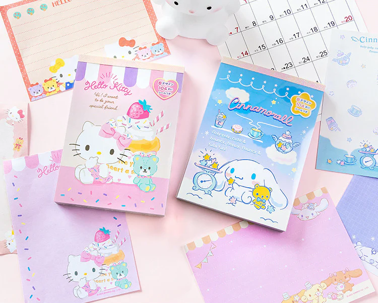 Sanrio Characters Memo Pads