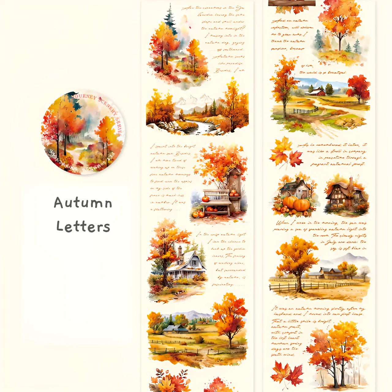 Nature Scenes Decorative Tape