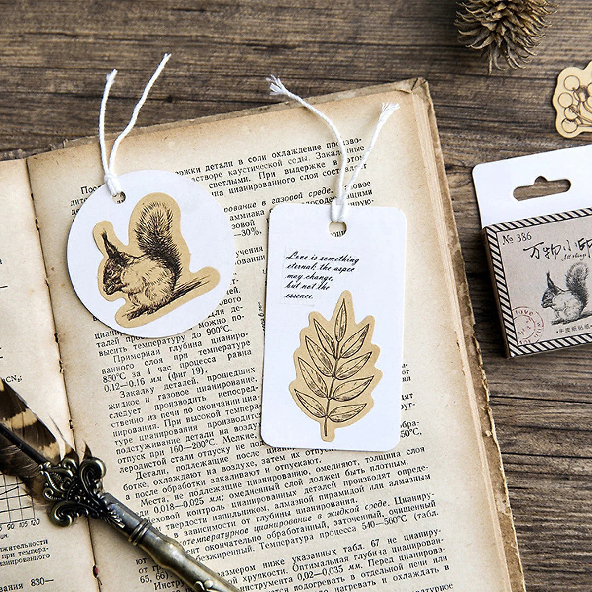 Retro Stamp Stickers