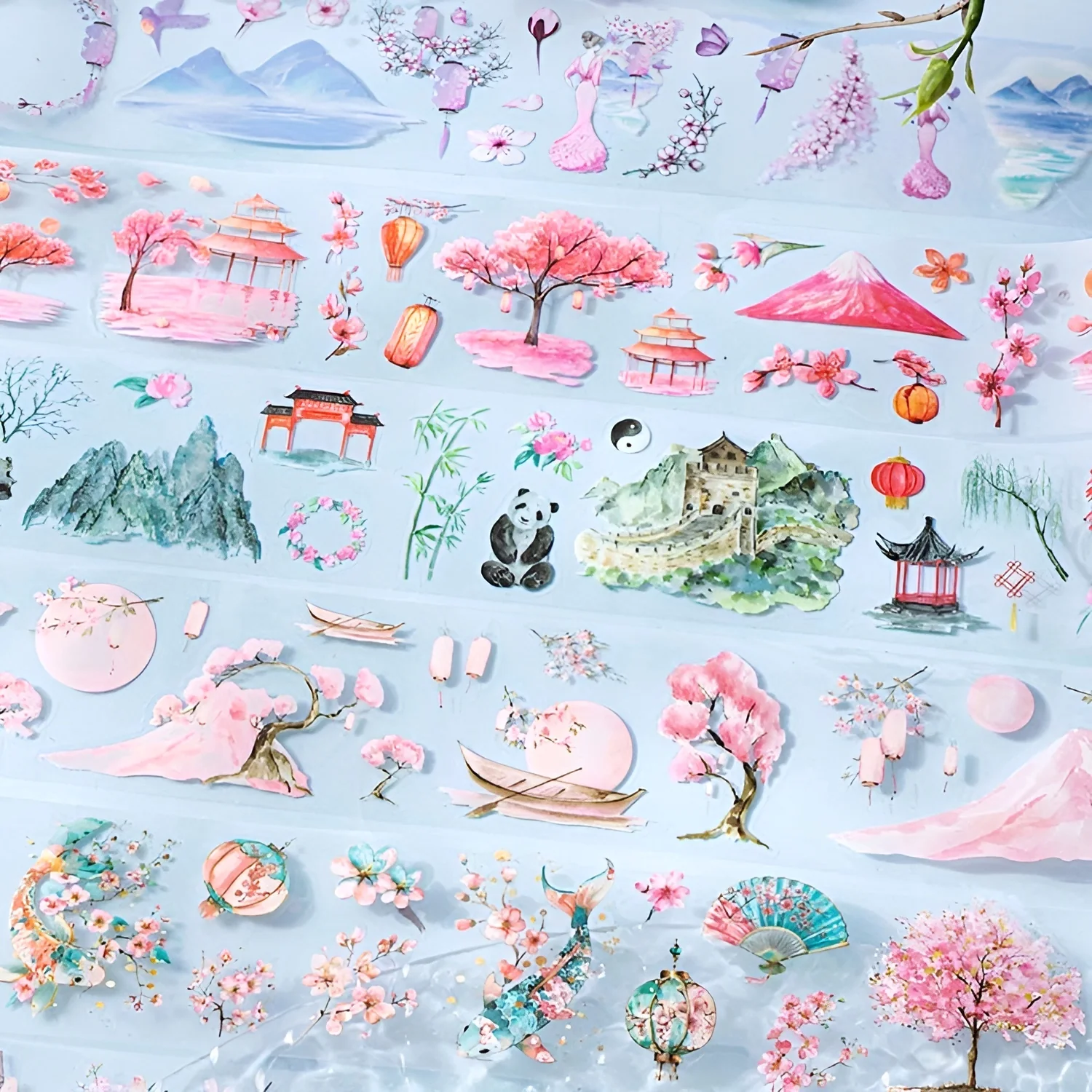 Elegance Inspired Clear Masking Tapes