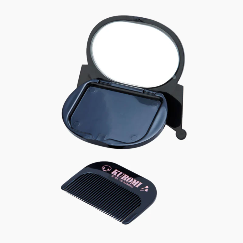 Compact Mirror & Comb Set