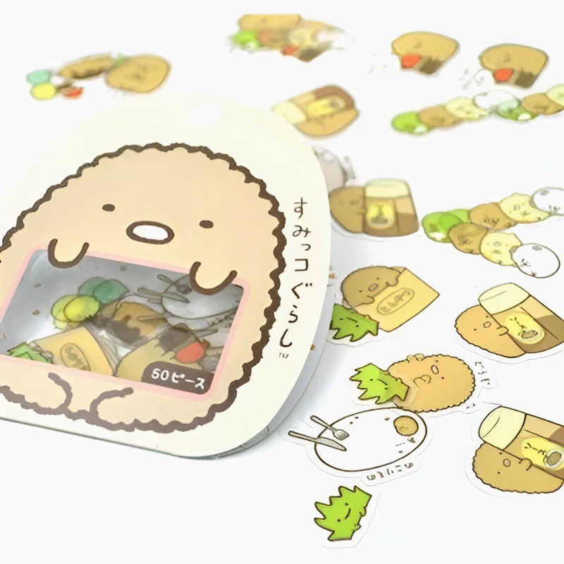 Cute Character Sticker Set