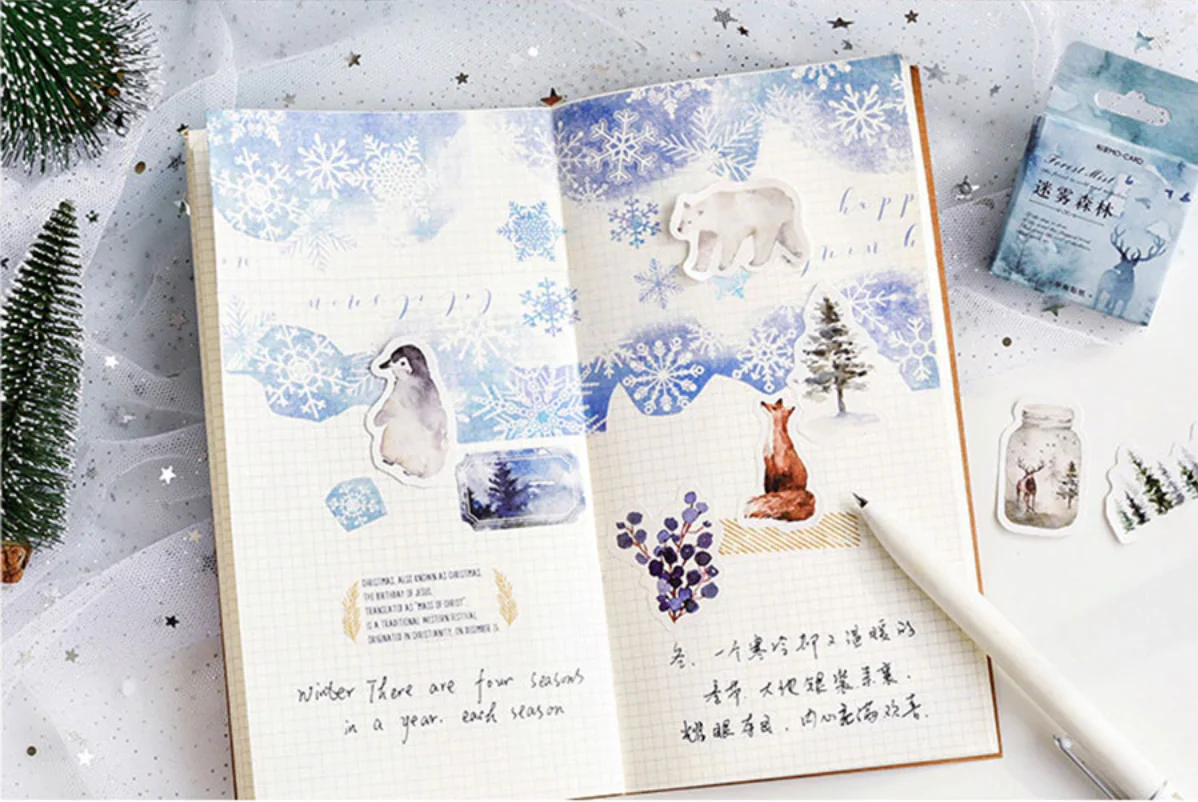 Winter Is Here Paper Stickers