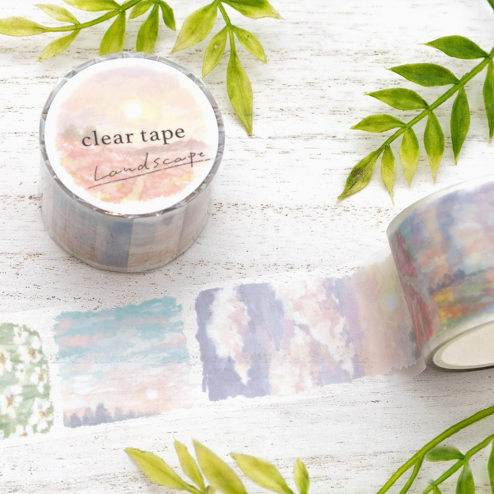 Clear Tape Landscape Sunset