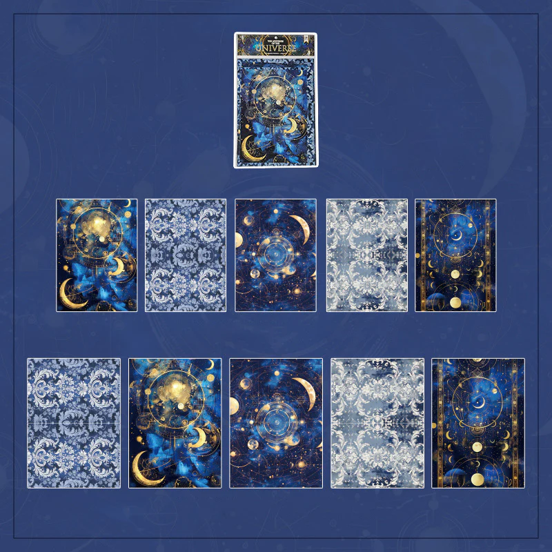 Lunar Mystique Decorative Paper Set