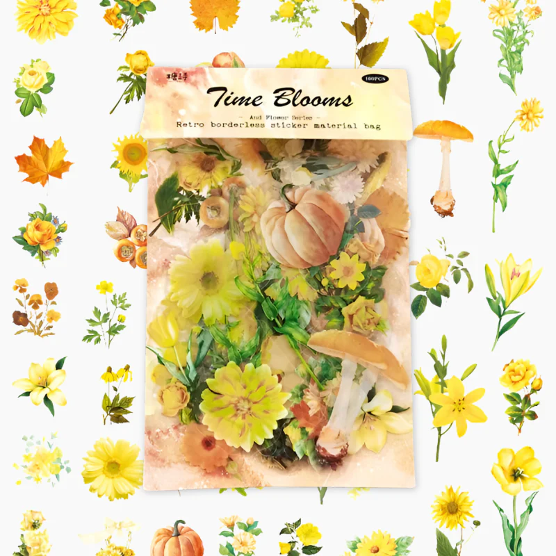 Garden Diary Flower Stickers