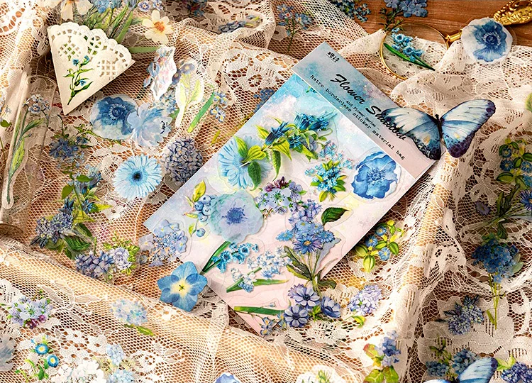 Garden Diary Flower Stickers