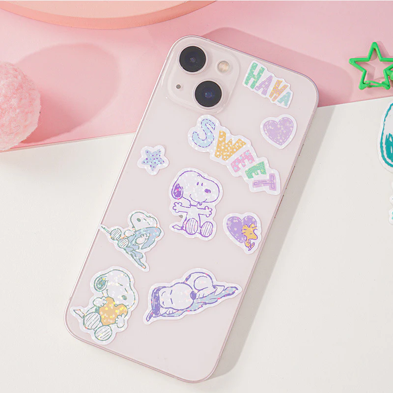 Peanuts Snoopy Holo Stickers & Pendant