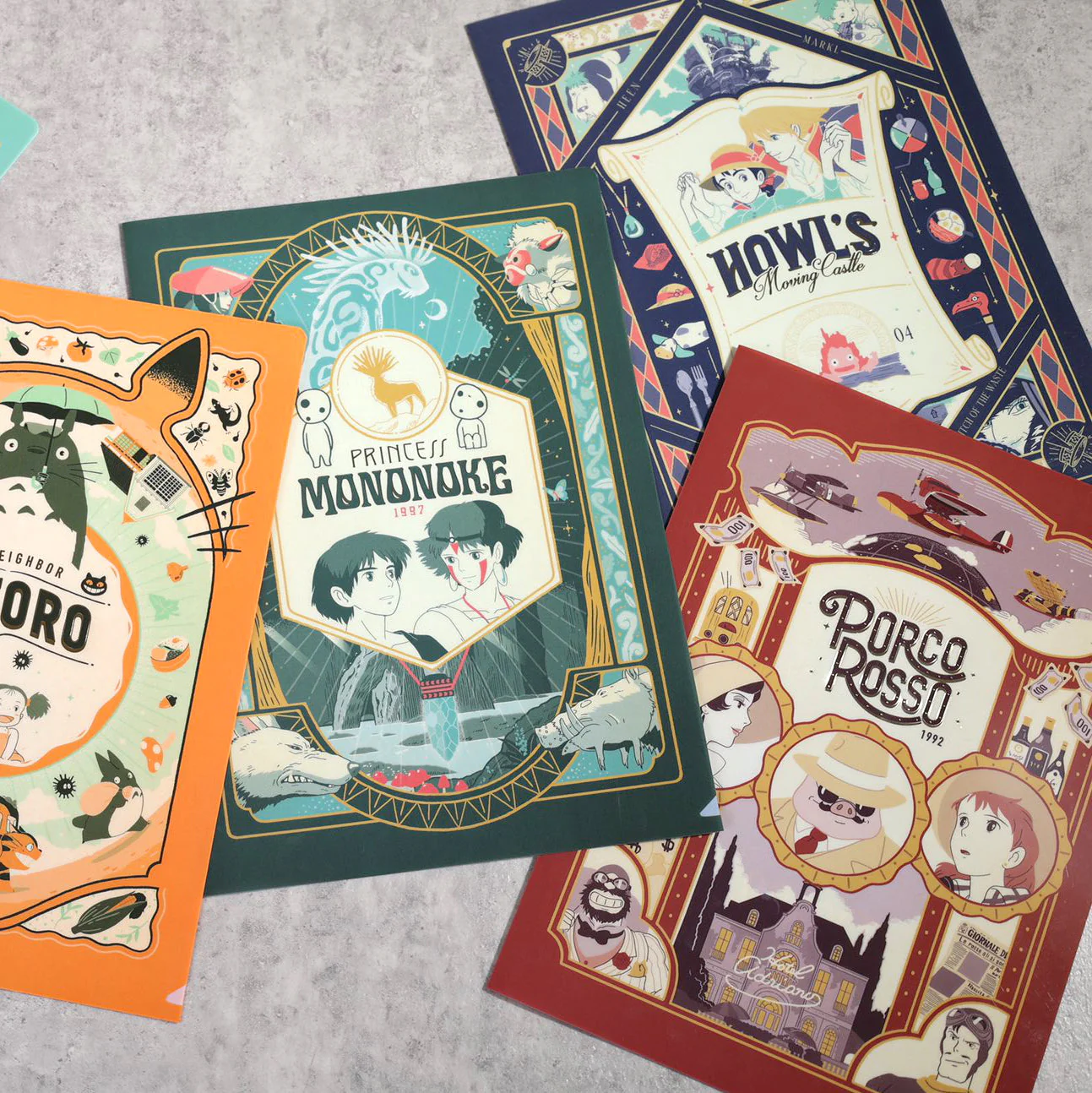 Retro Frame Clear Folder