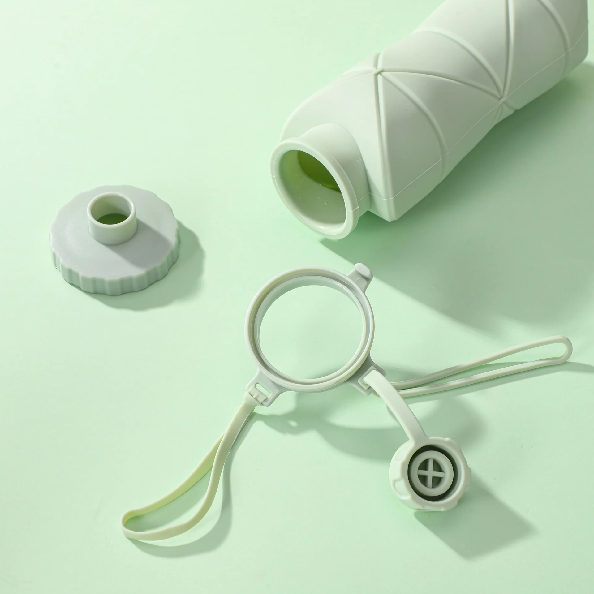 Collapsible Silicone Water Bottle