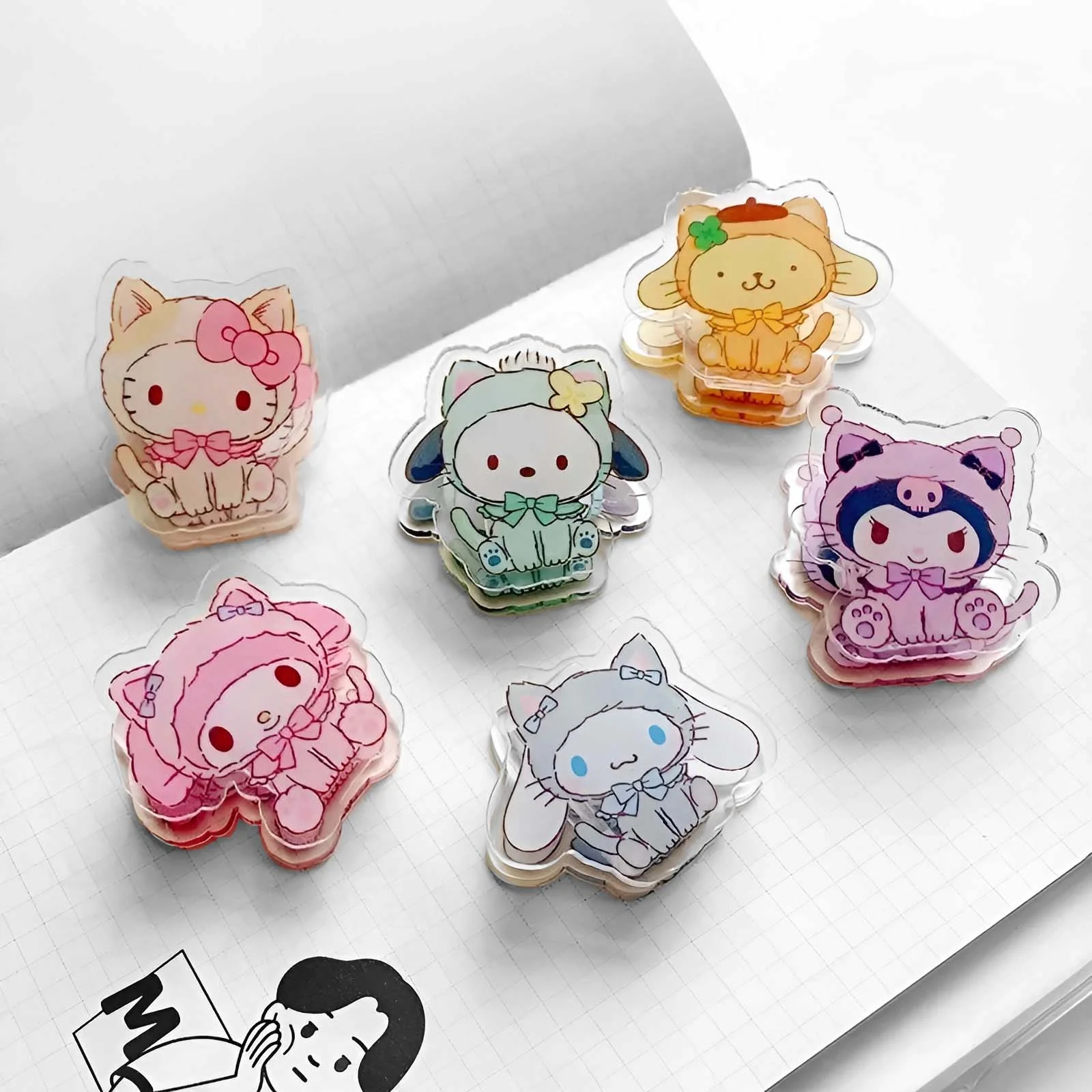 Sanrio Characters Paper Clips