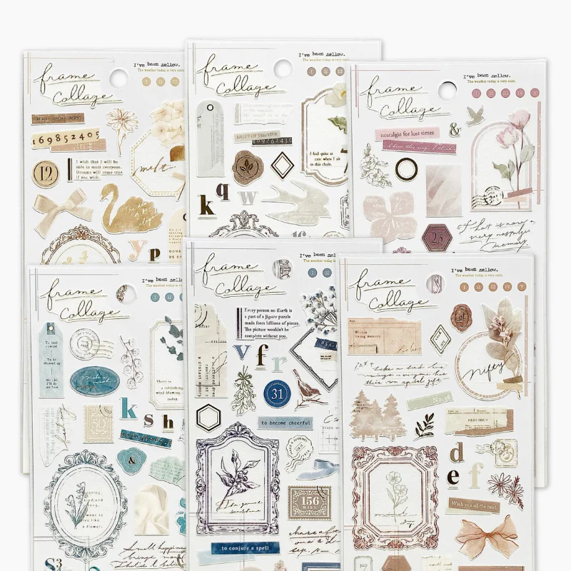 Mindwave Frame Collage Stickers