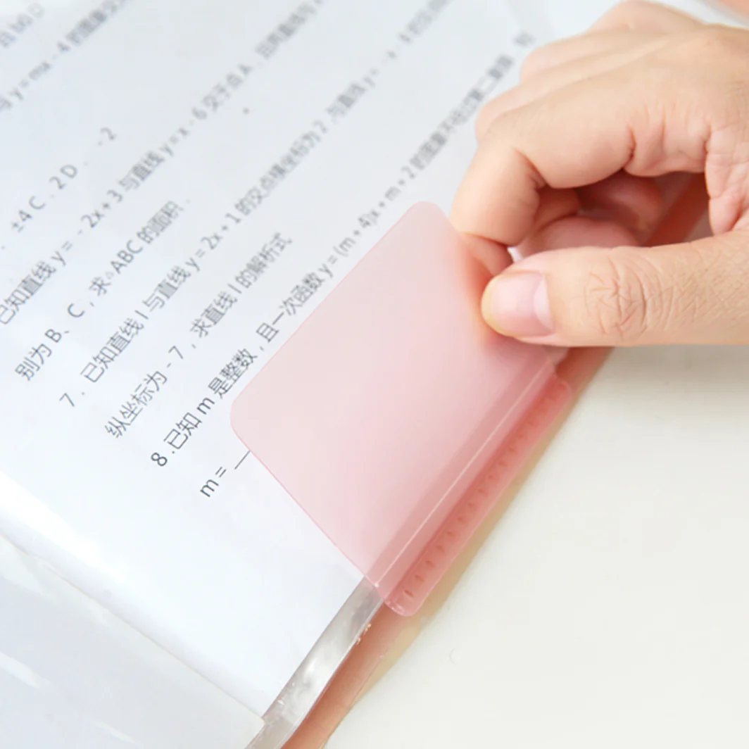 KOKUYO Pastel Cookie Clear Book