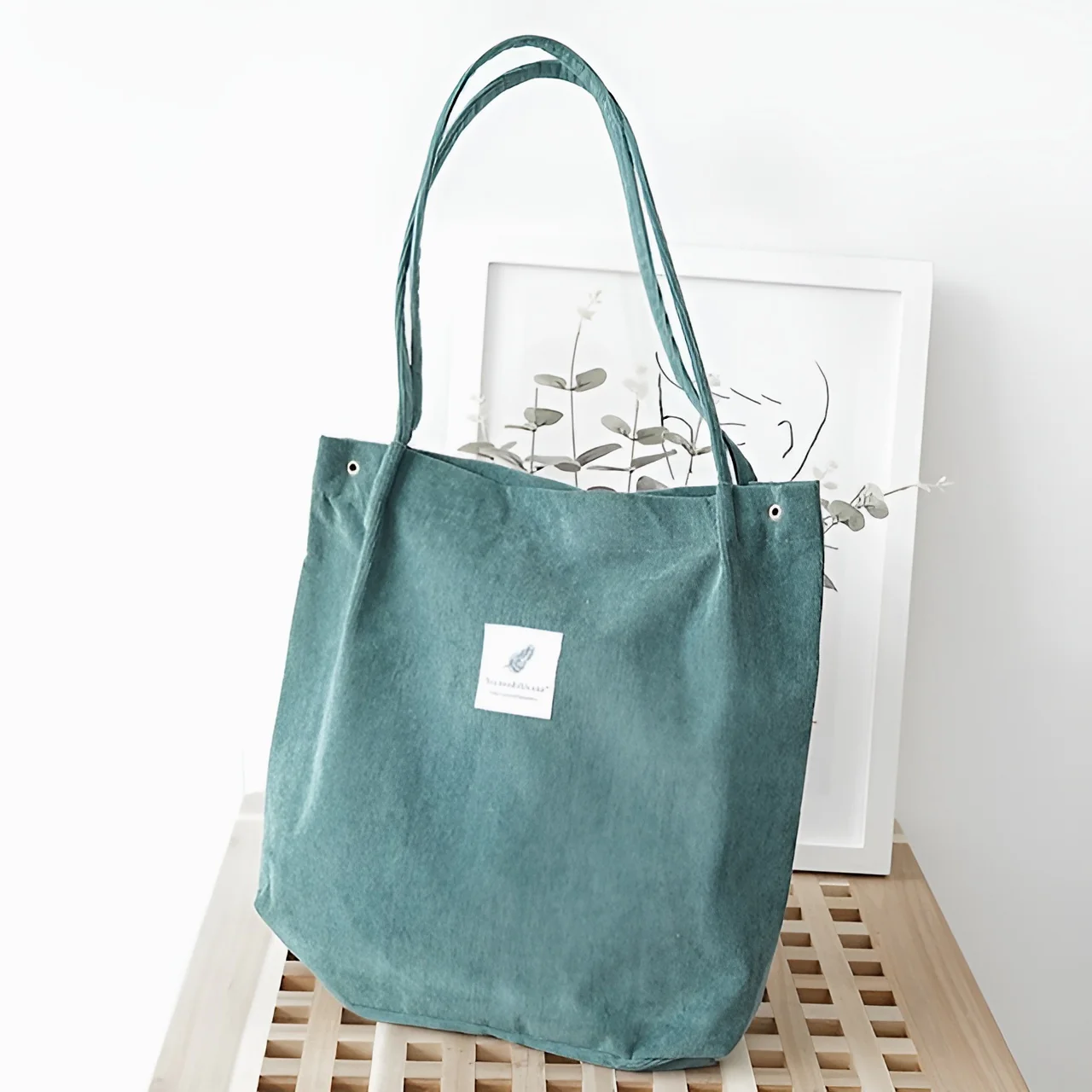 Style Corduroy Tote Bag (6 Colors)