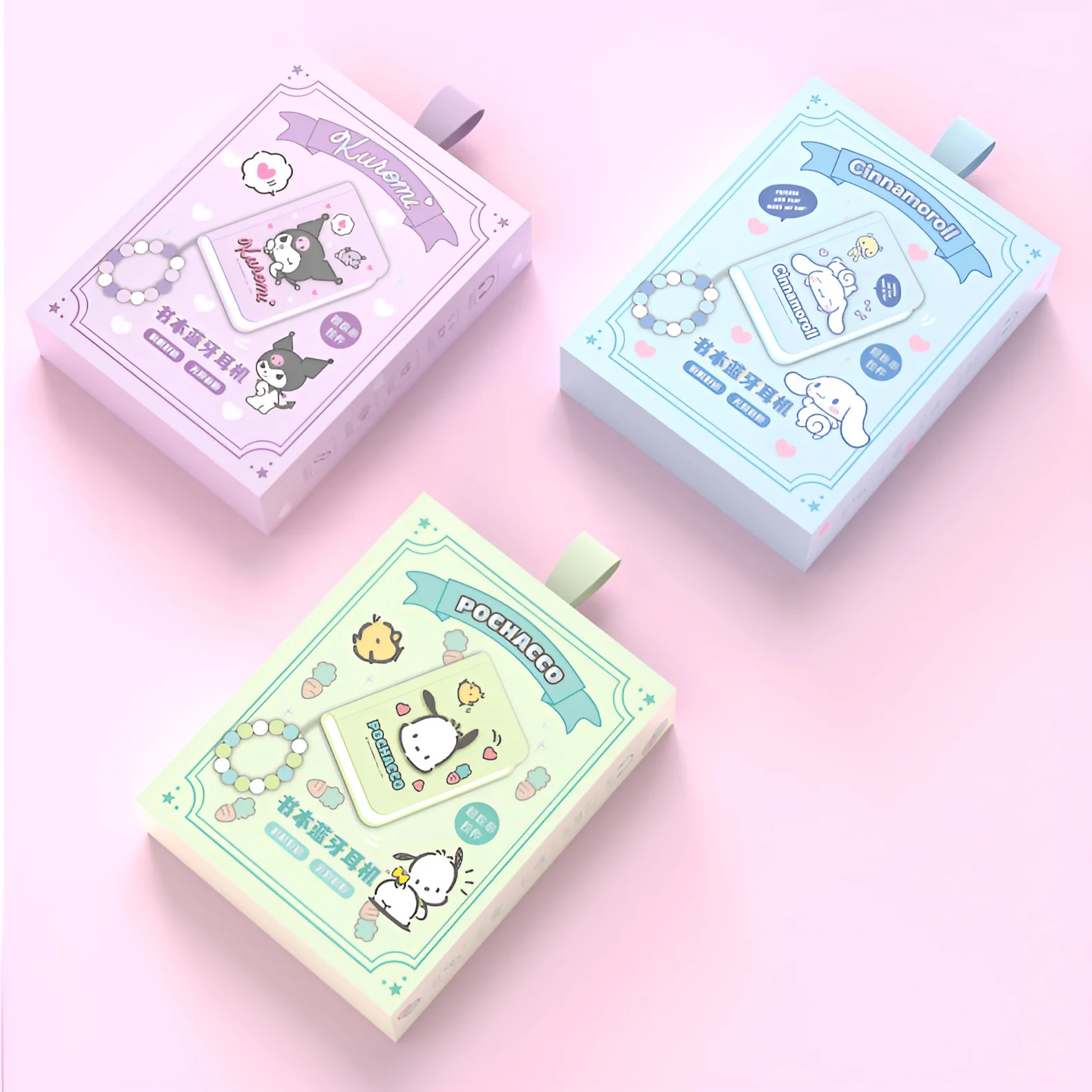 Sanrio Character Mini Book Bluetooth Earphones