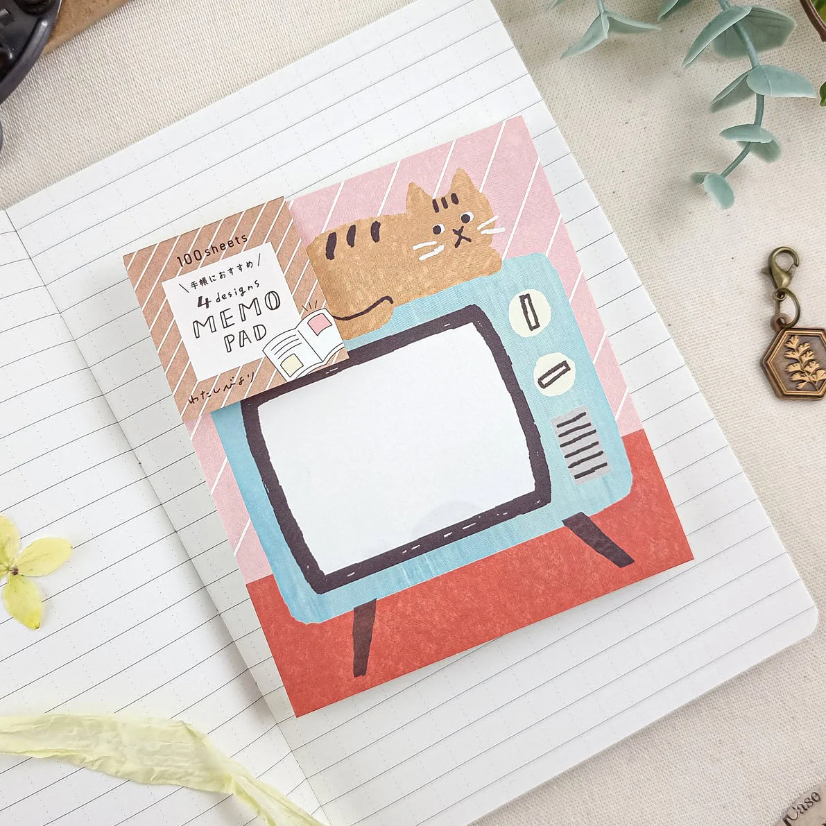 Furukawashiko 4 Designs Memo Pad
