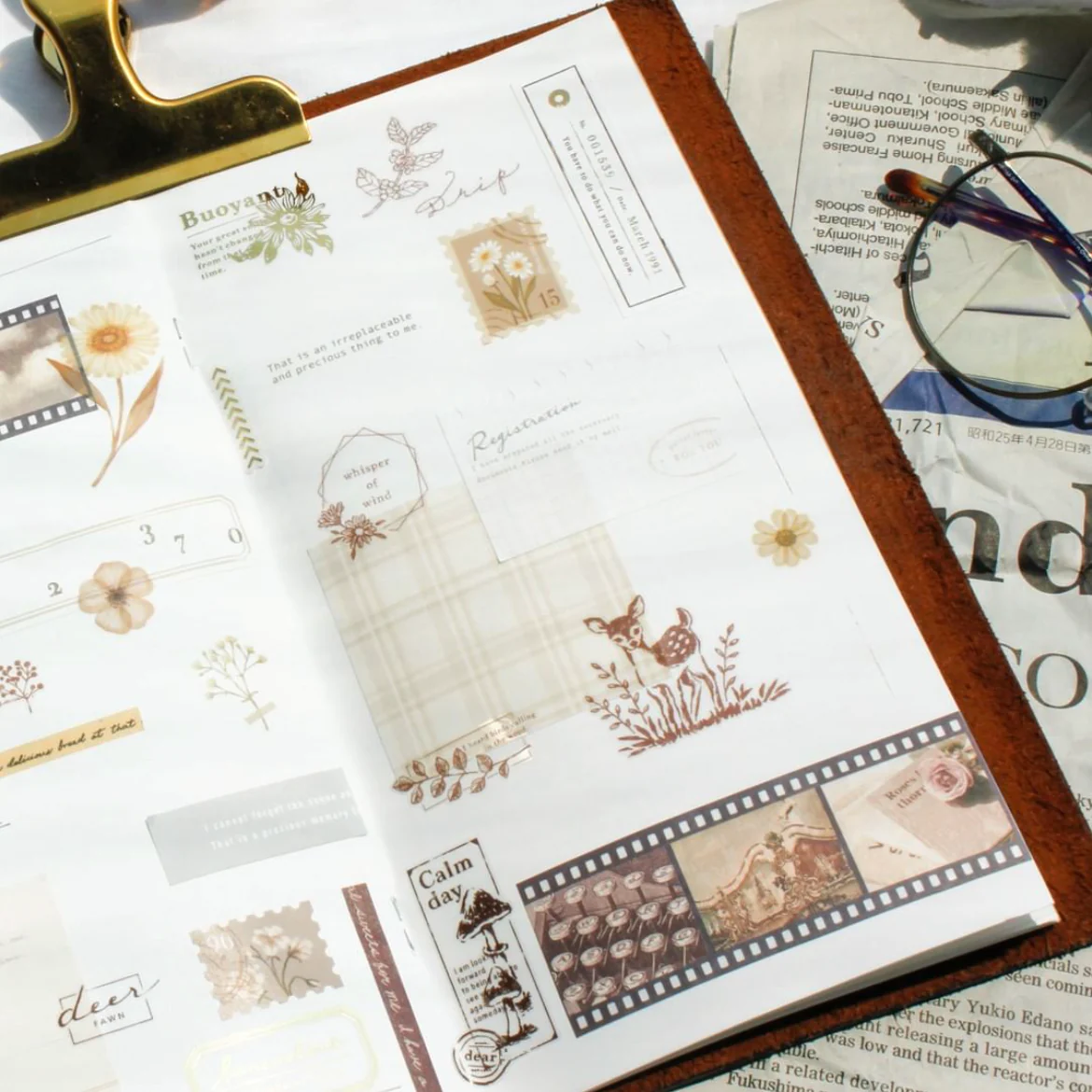 Mind Wave Film Series Clear Tape Ivory