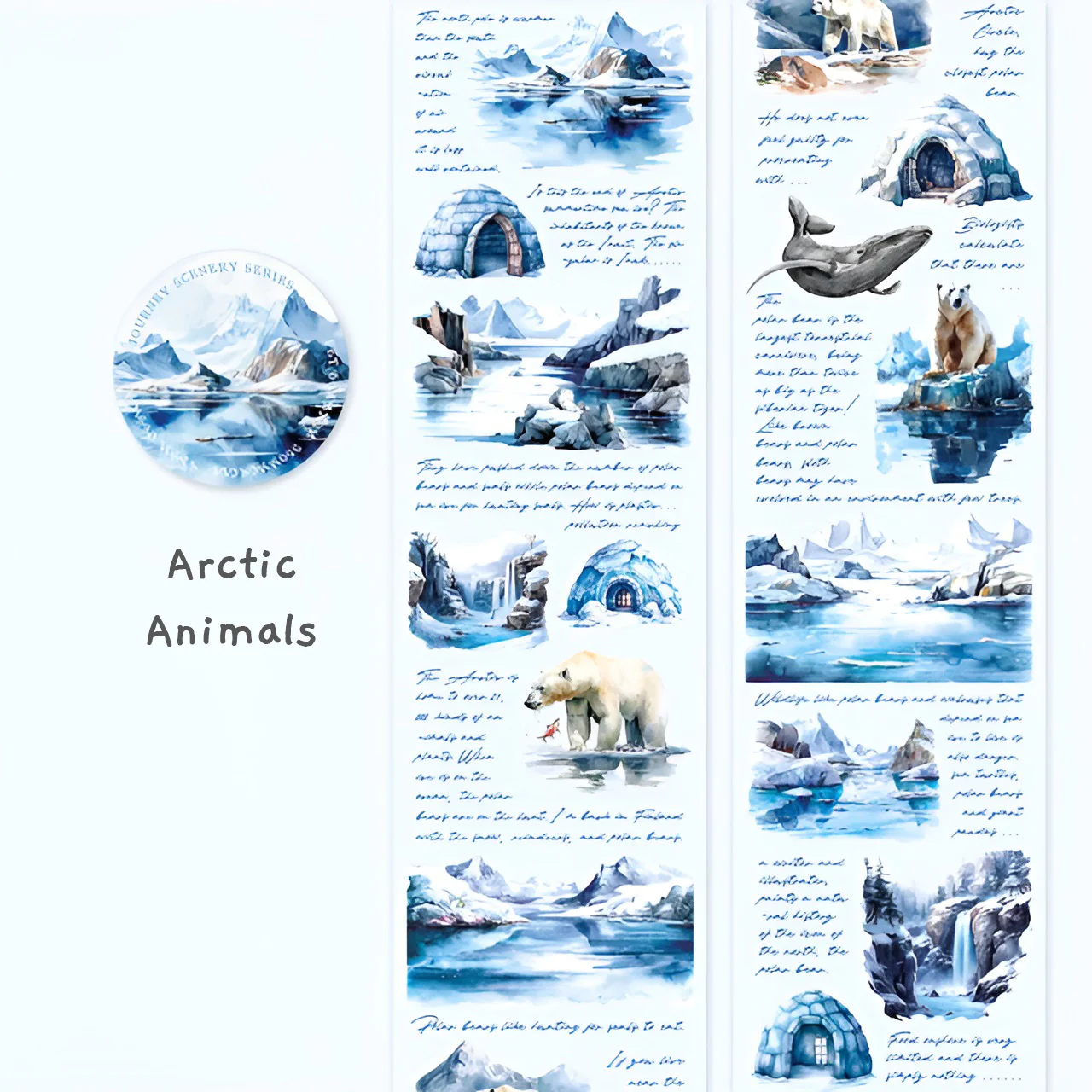 Nature Scenes Decorative Tape