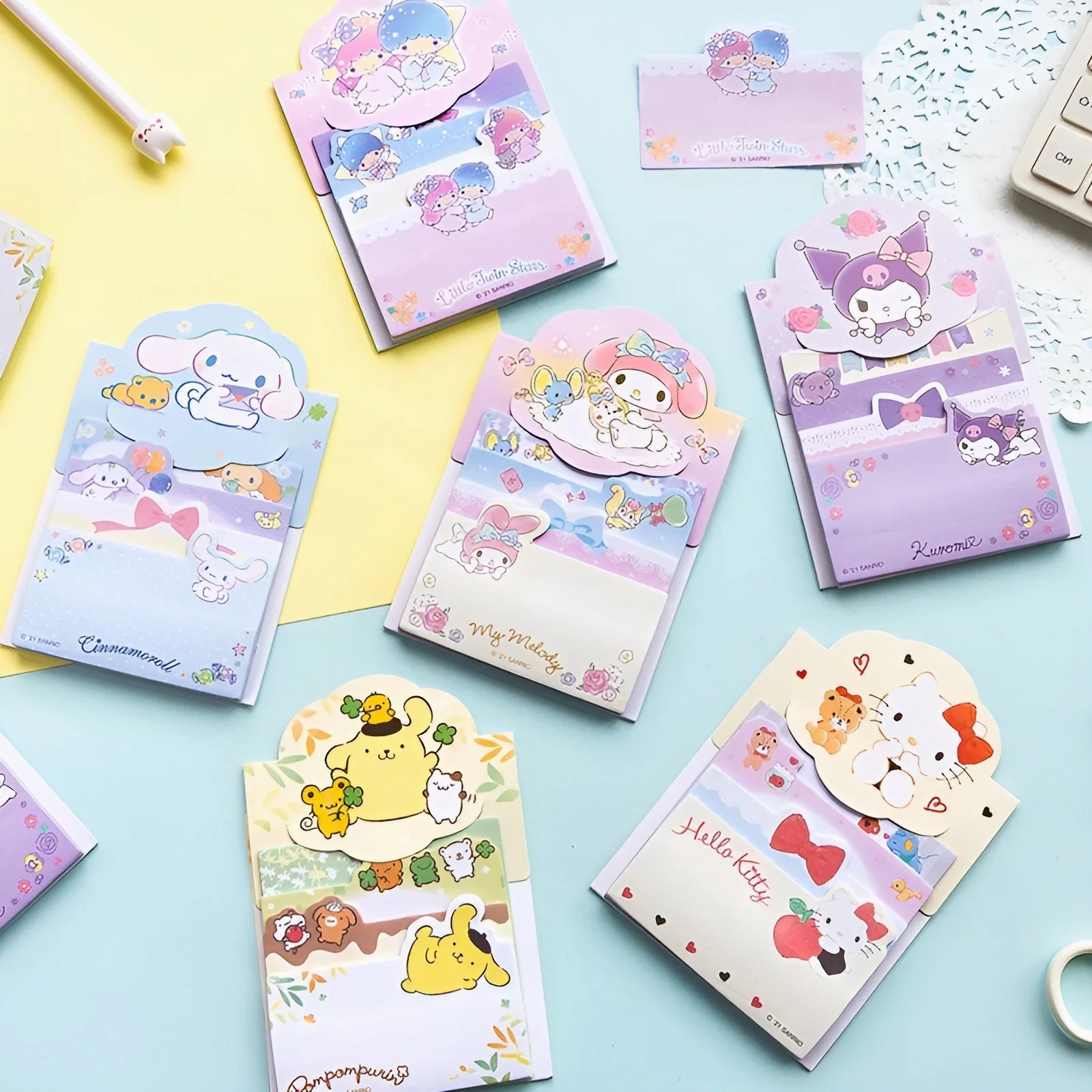 Fancy Character Sticky Notes