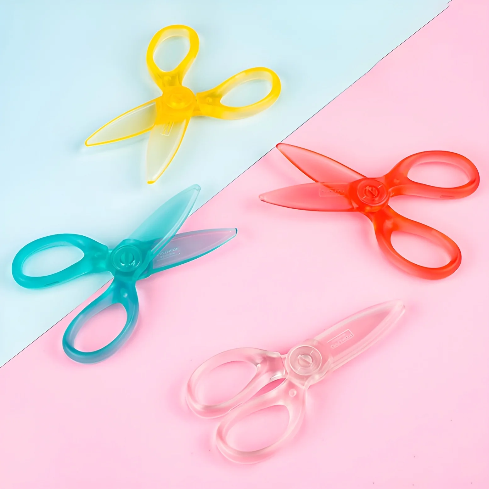 KOKUYO Pastel Cookie Safety Scissors