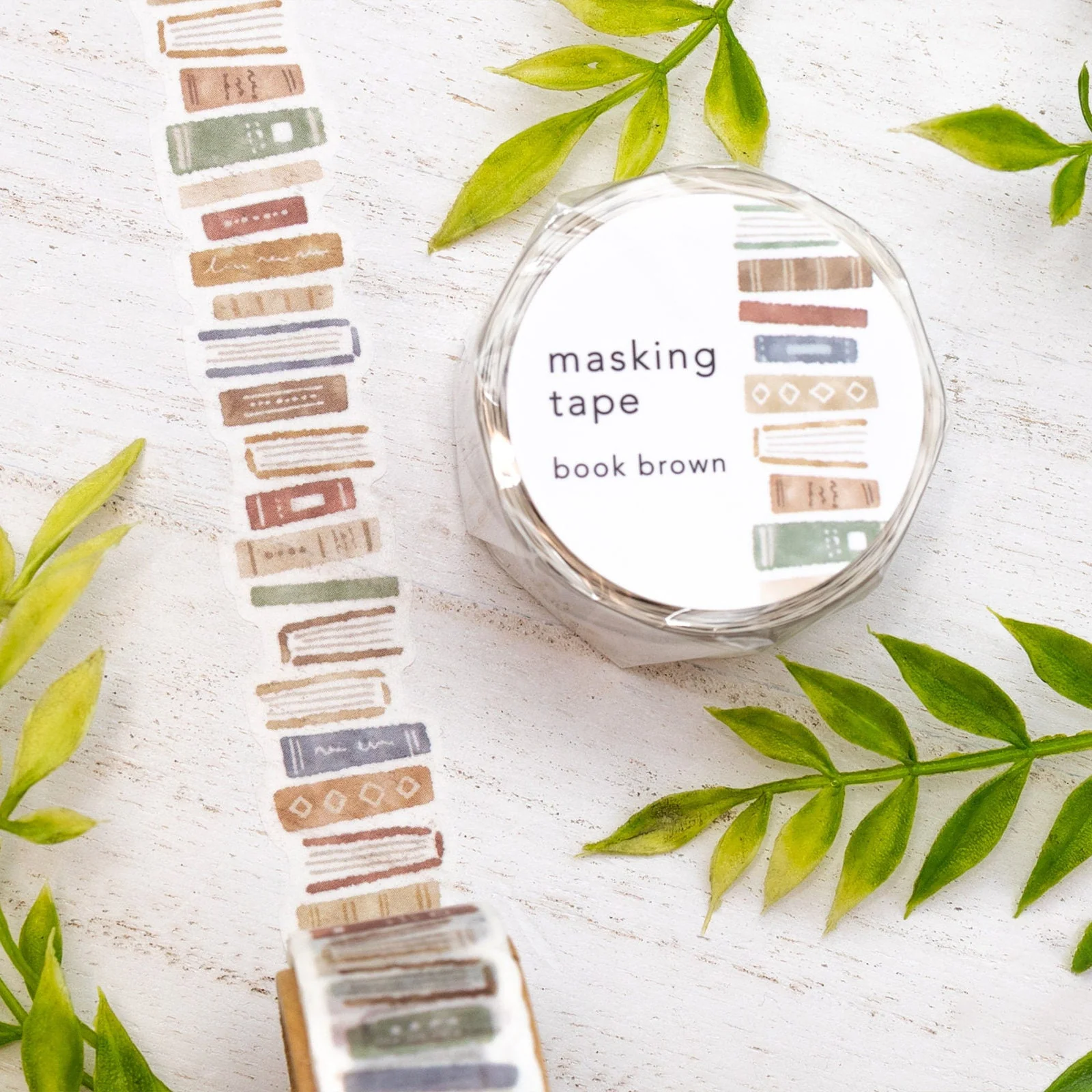 Creative Die-Cut Masking Tape Books