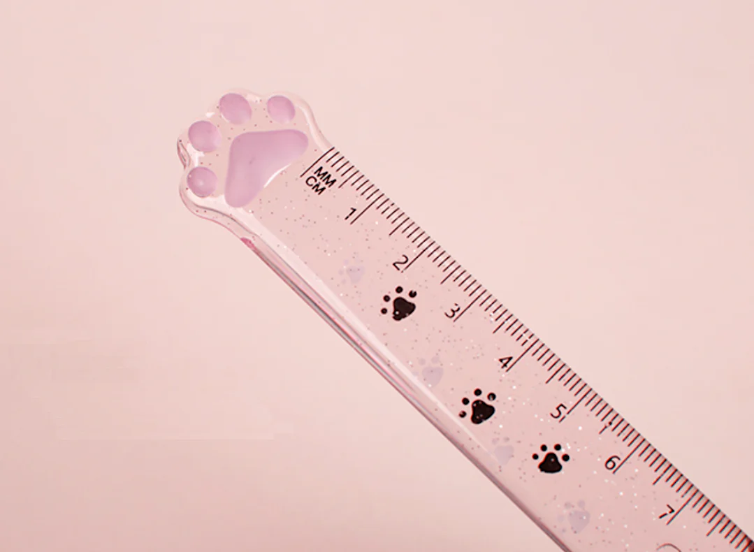 Glitter Paws Precision Ruler