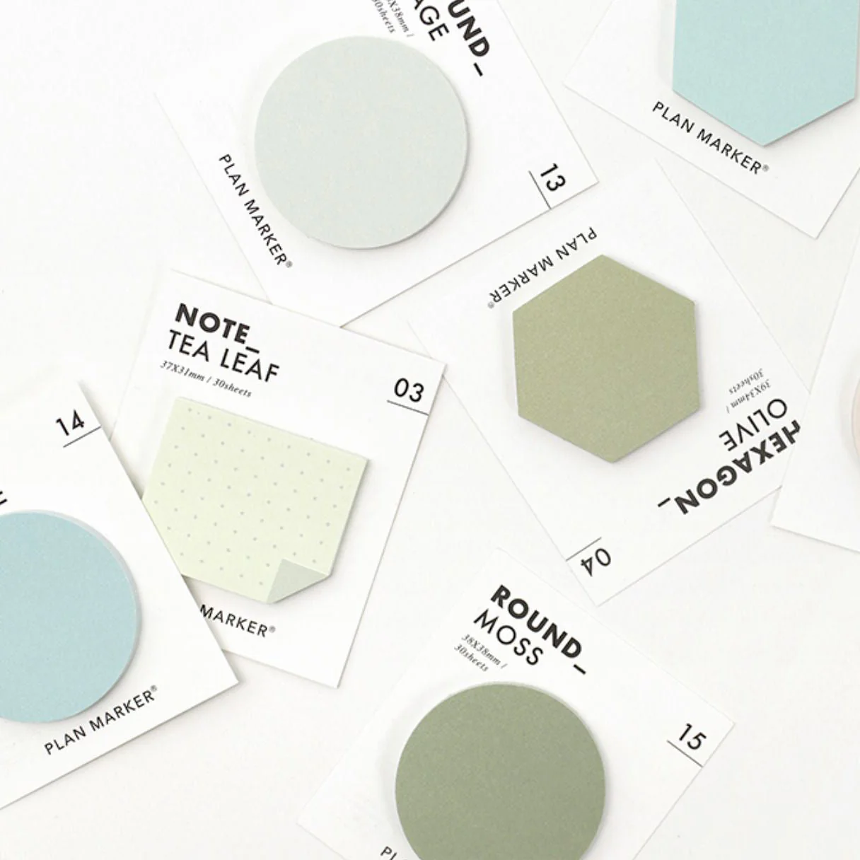 Paperian Large Round Sticky Notes