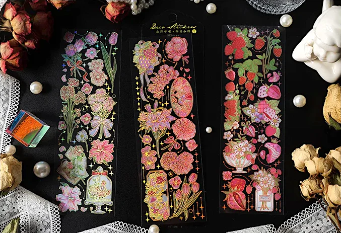 Floral Journaling Stickers