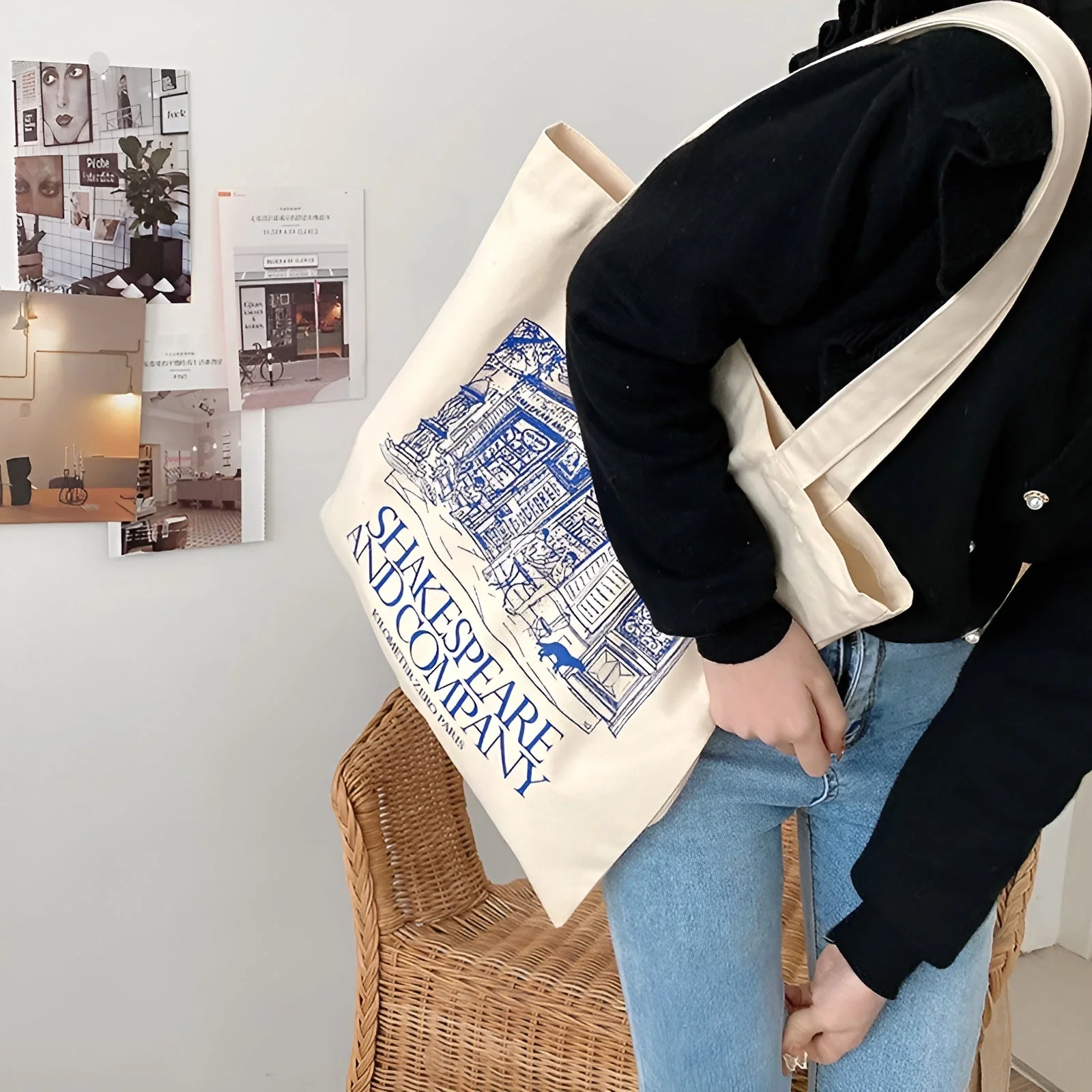 Shakespear And Company Tote Bag