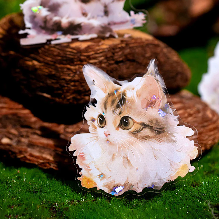 Blossom Animal Delight Holo Stickers