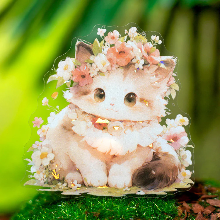 Blossom Animal Delight Holo Stickers