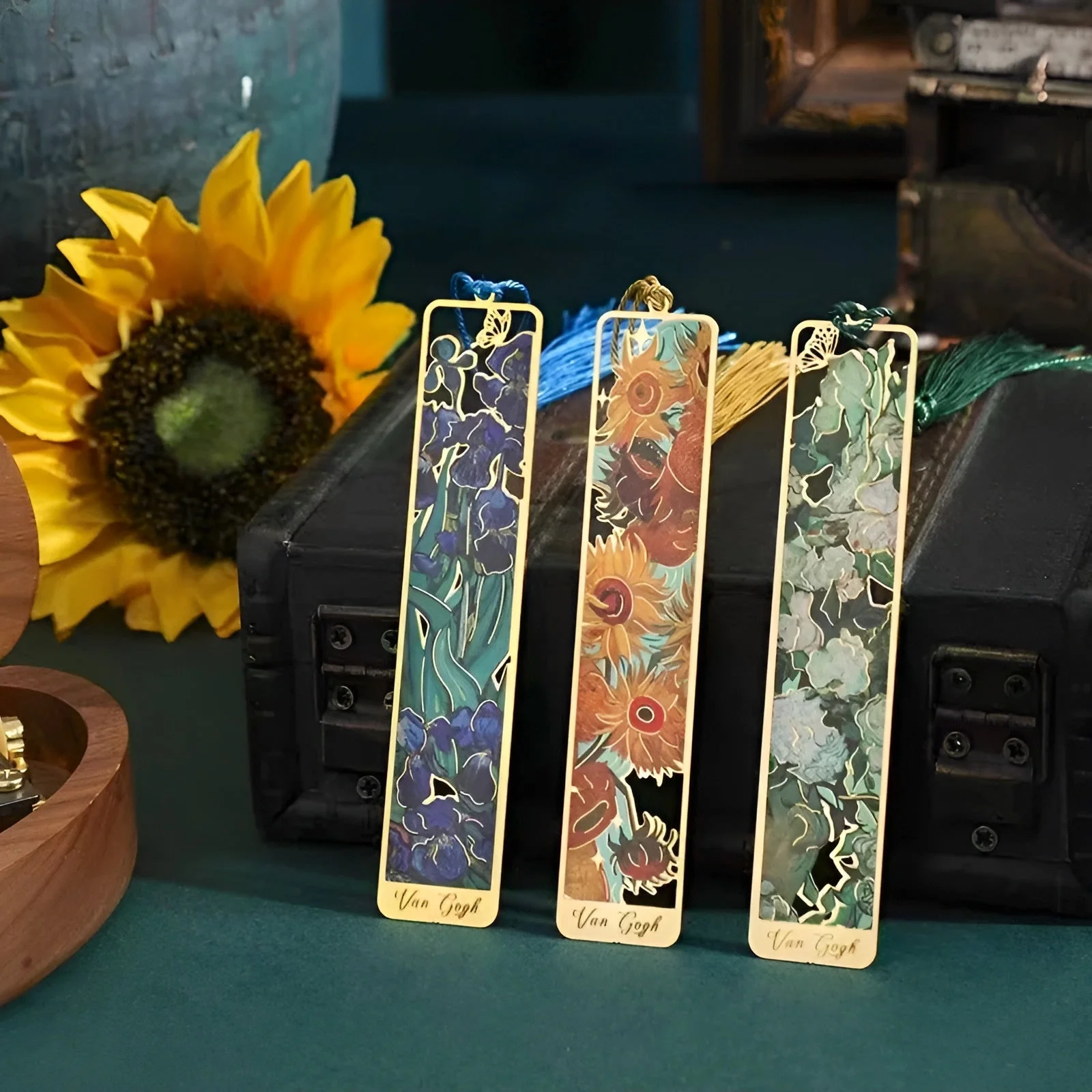 Van Gogh Metallic Bookmark
