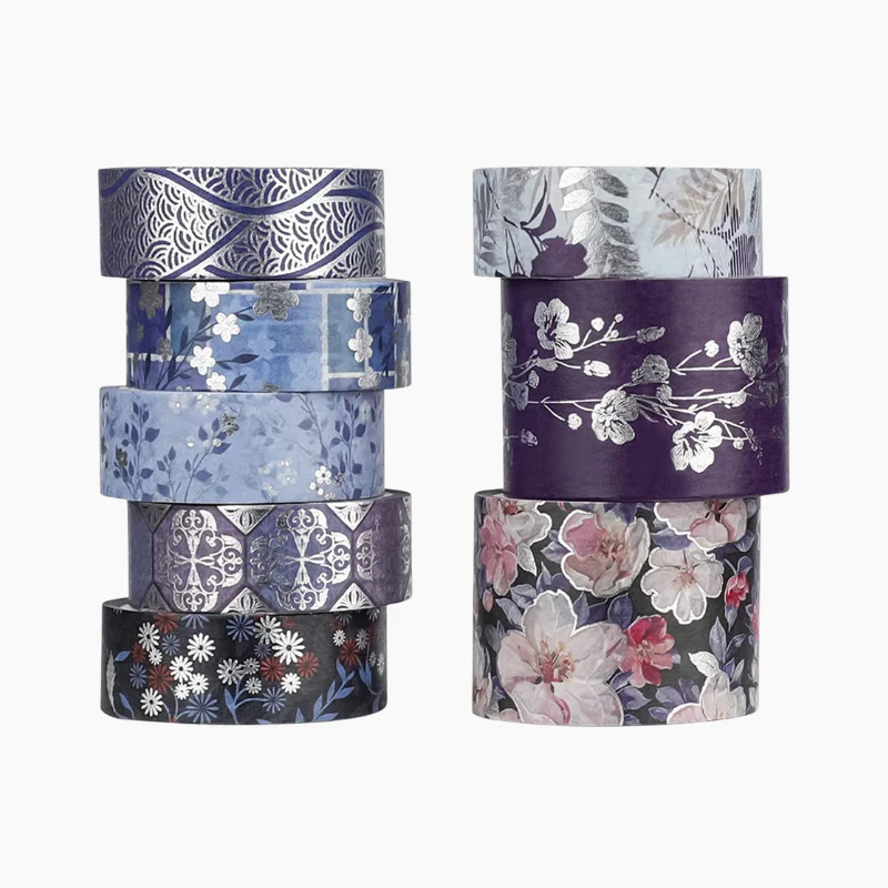 Shades of Blue Washi Tape Set