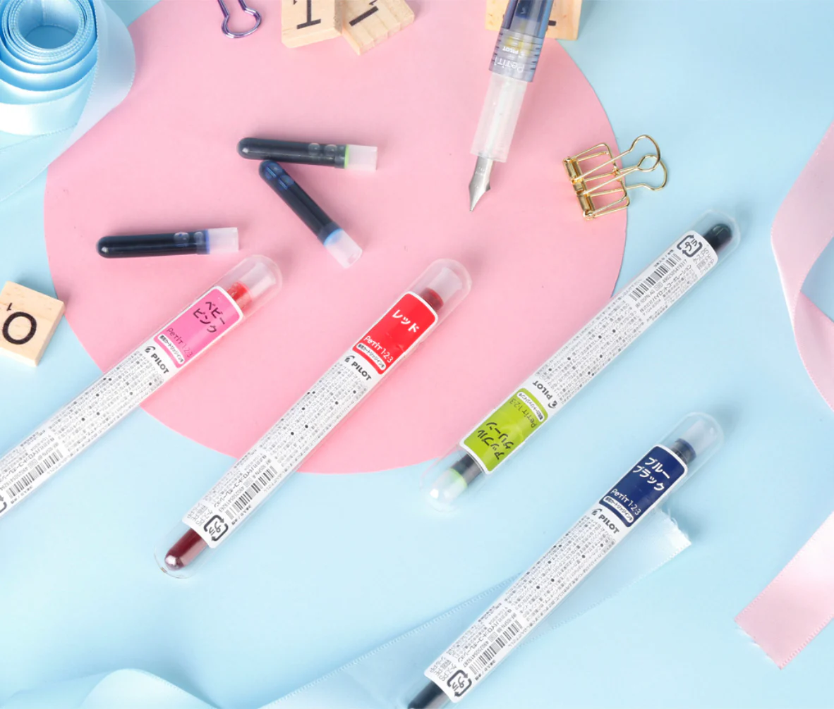 Mini Fountain Pen Cartridge Set of 3