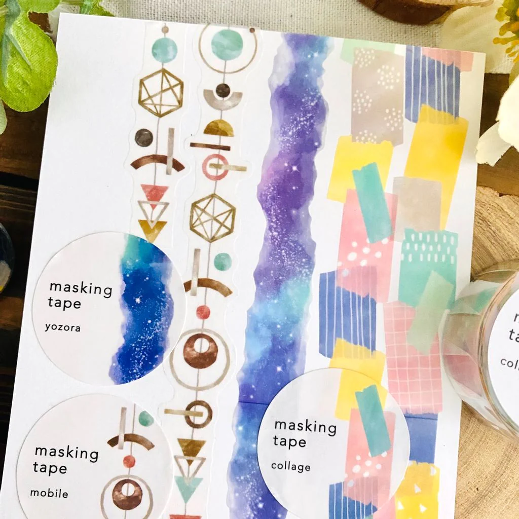 Night Sky Die-Cut Masking Tape