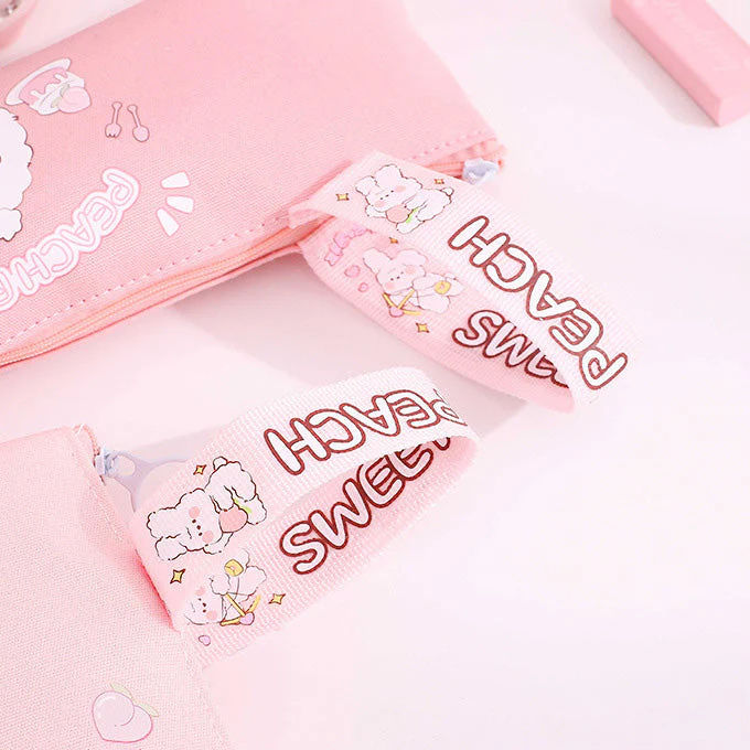 Sweet Peach Pencil Case