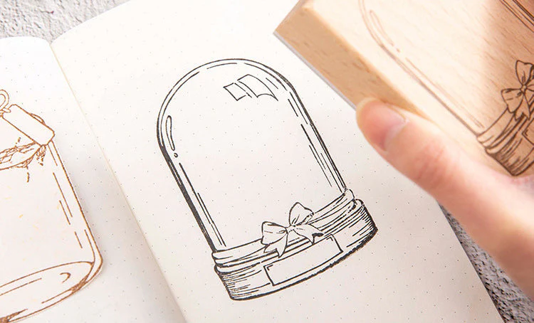 Dreams In A Bottle Wooden Stamps
