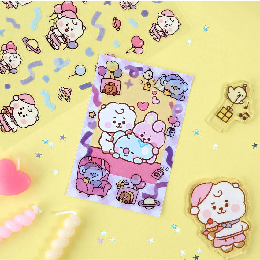 Clear Stickers Party