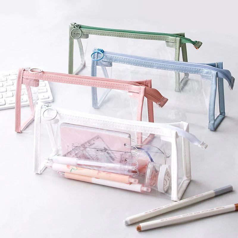 Large Transparent Pencil Case
