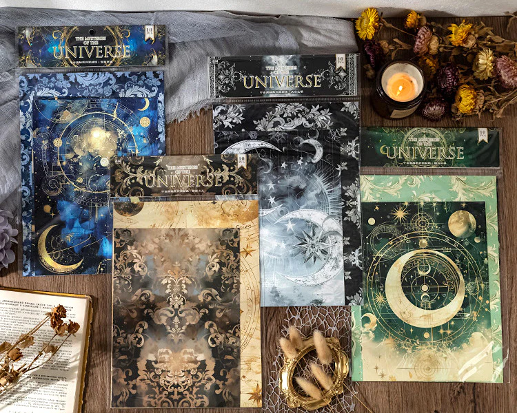 Lunar Mystique Decorative Paper Set