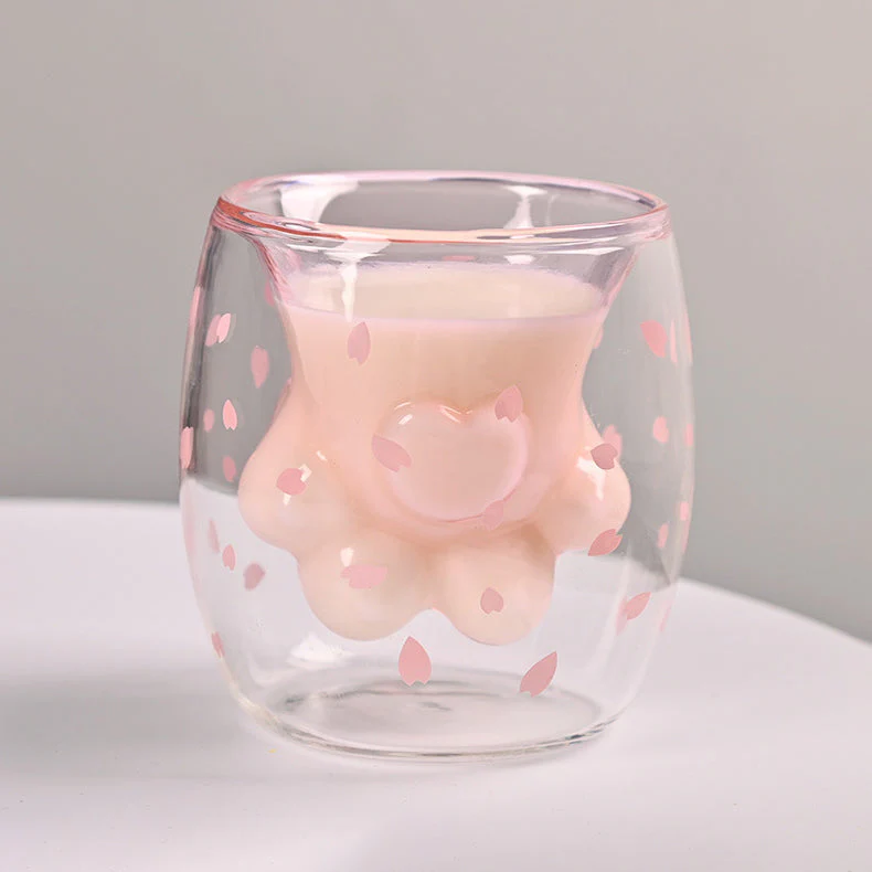 Sakura Cat Paw Cup