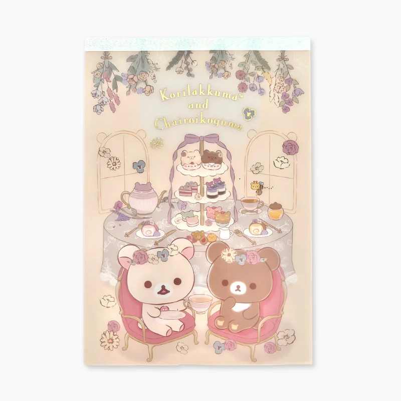 Sweet Tea Party Memo Pad Yellow