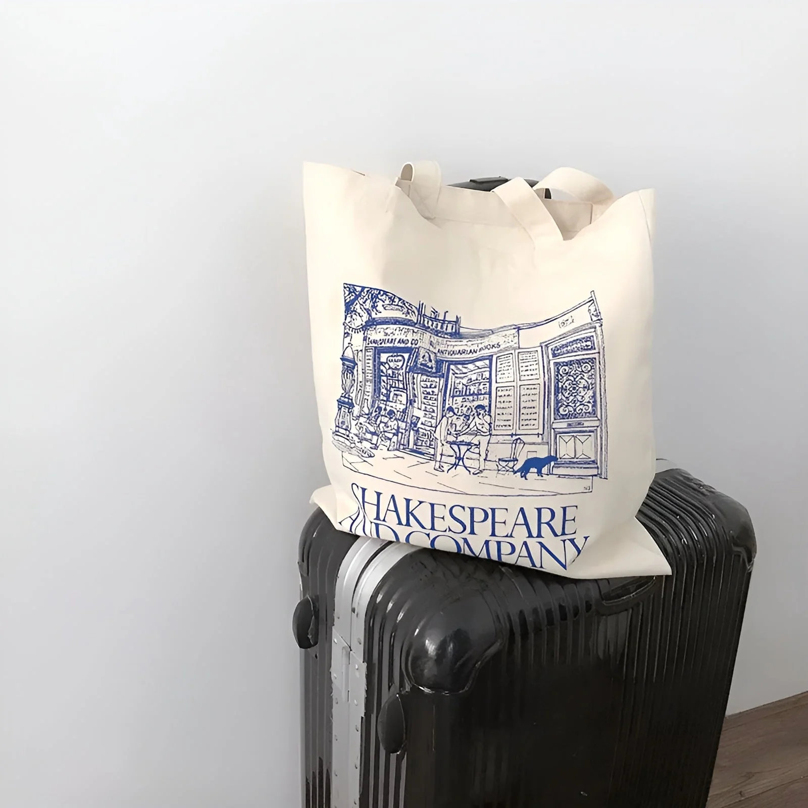 Shakespear And Company Tote Bag
