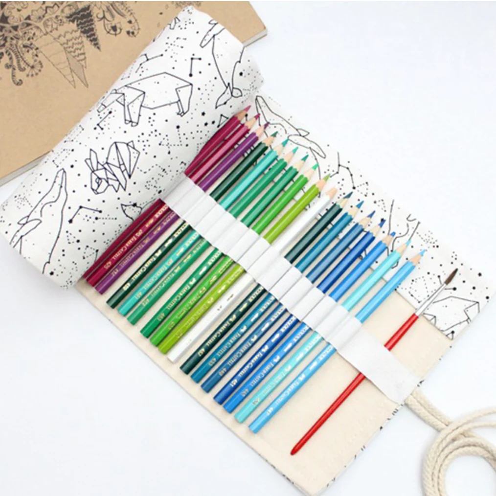 Constellations Roll-Up Pencil Case