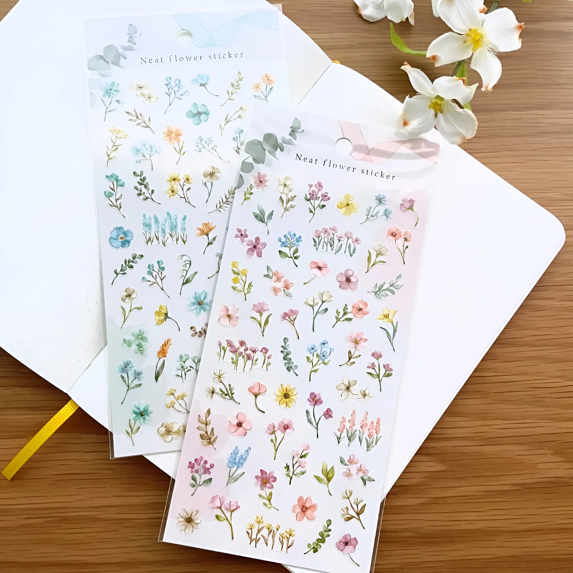 Bright Flower Stickers