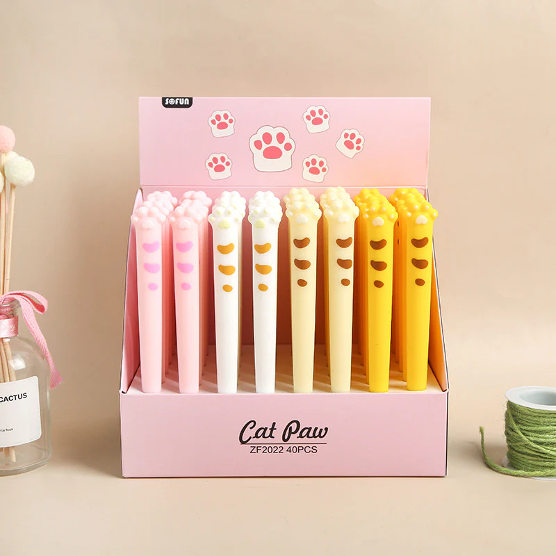Feline Paw Gel Pen
