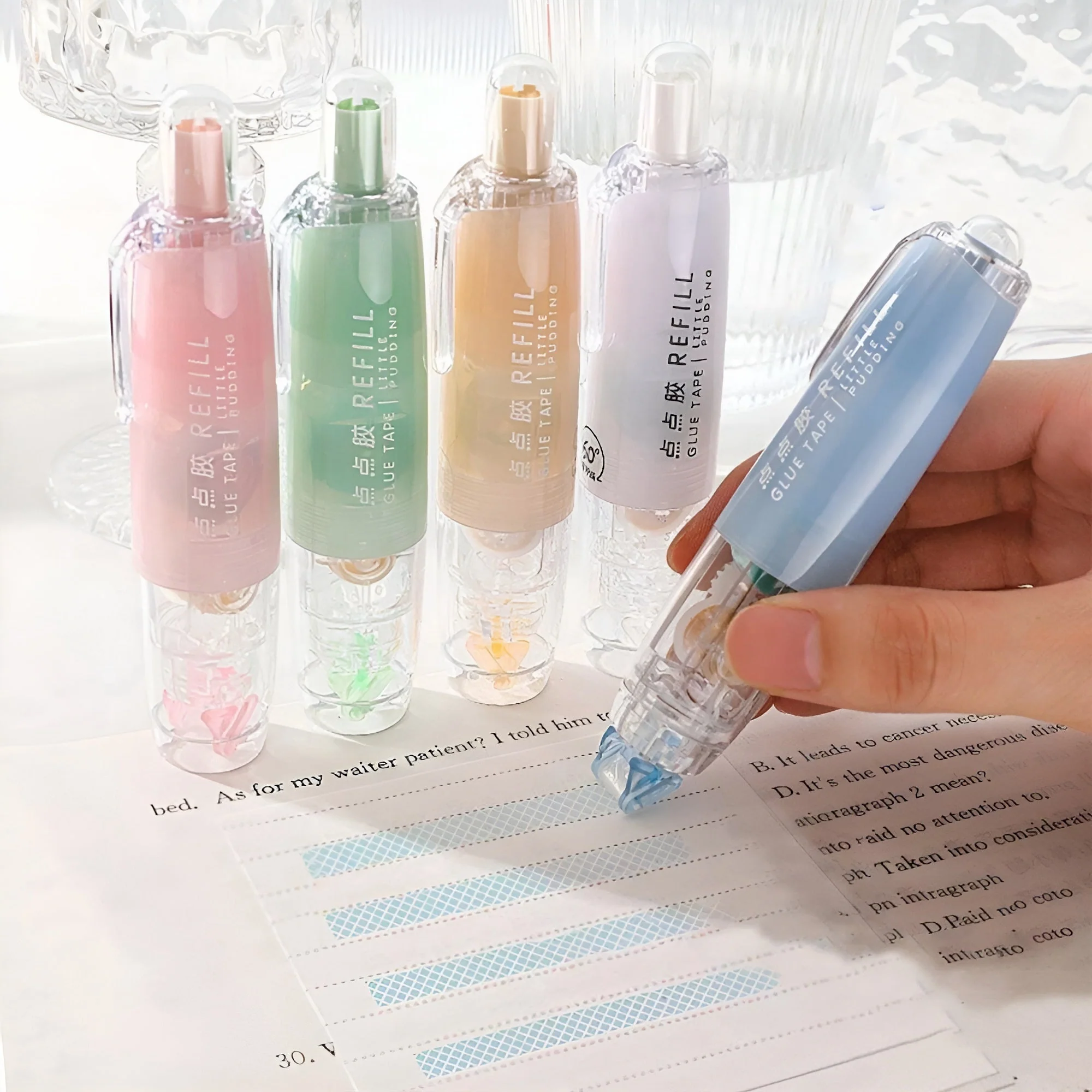 Adjustable Adhesive Stick Pen