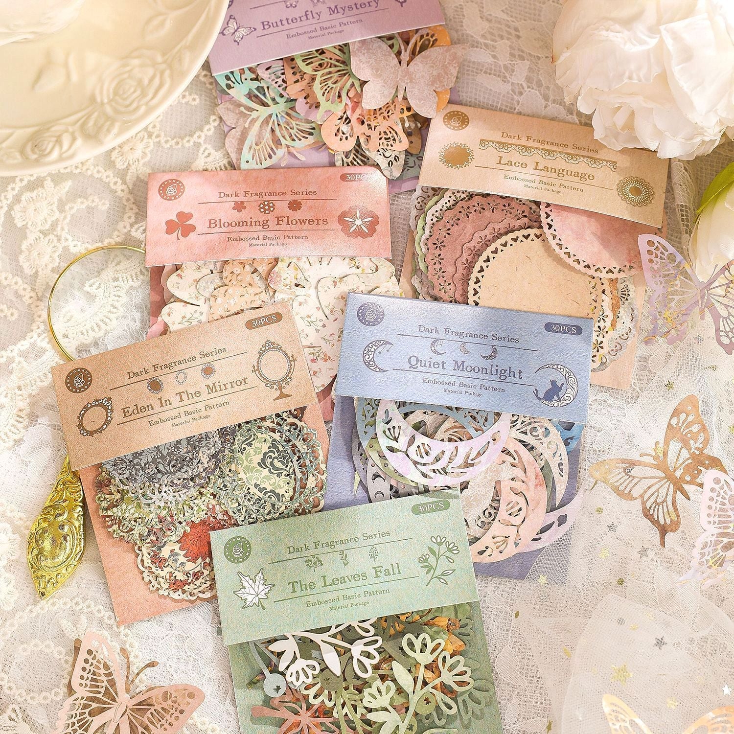 Mystic Design Lace Stickers