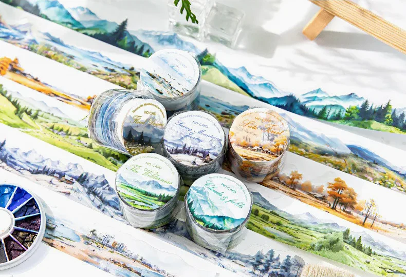 Nature Scenes Masking Tapes